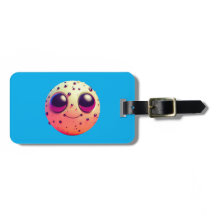 Comic Space Alien Critter Luggage Tag