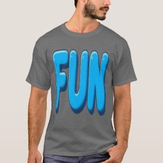 Comic-Stil FUN-Text T-Shirt