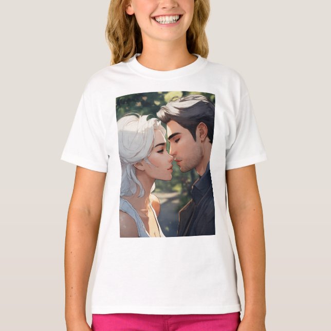Comic-Stil T-Shirt (Vorderseite)