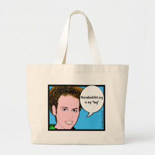 Comic-Streifen männliche Indiexhibit Tasche