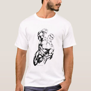 Comic Style - Aufblasen, Schwarz und Weiß T-Shirt