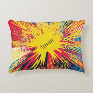 Comic Style Pop Art Explosion (3) Dekokissen
