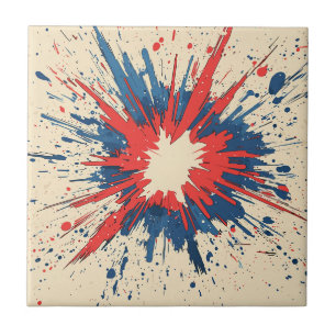 Comic Style Pop Art Explosion (5) Fliese