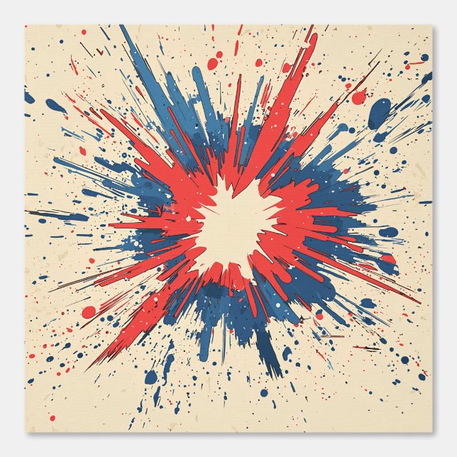 Comic Style Pop Art Explosion (5) Tapete (Vorderseite)