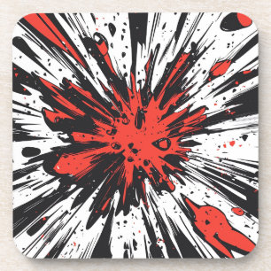 Comic Style Pop Art Explosion (7) Getränkeuntersetzer