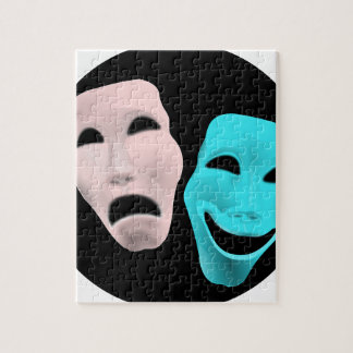 Comic-Theatermasken Puzzle