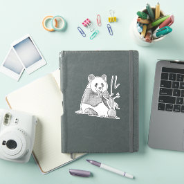 Comic Ton Panda Sticker