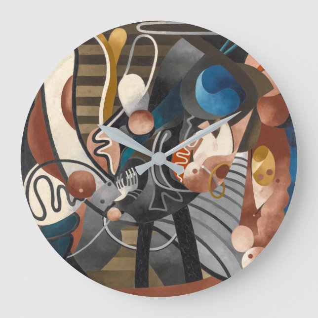 Comic Wedlock | Francis Picabia | Große Wanduhr (Vorderseite)