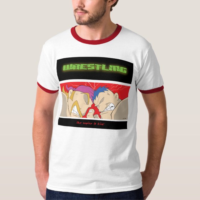 Comic Wrestling T-Shirt (Vorderseite)