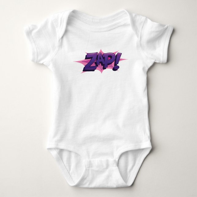Comic Zap! Baby Strampler (Vorderseite)