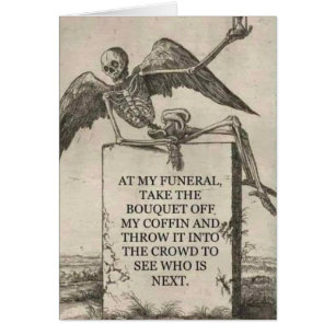 Comical Funeral, Adtext