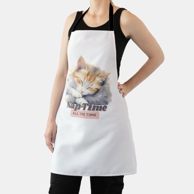 Comical Kitten Geschenke für Katzen-Mamas Schürze (InSitu)