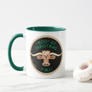 Comical Longhorn Steer Tasse