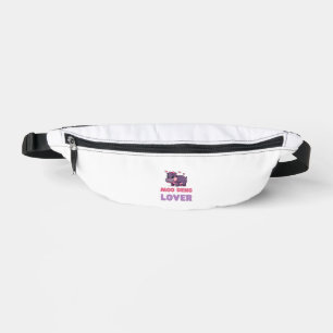 Comical MOO DENG LOVER Wild One Retro Gamer Hippo Bauchtasche