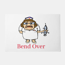 Comical Nurse, Text hinzufügen, Fußbodenmatte pers Fußmatte