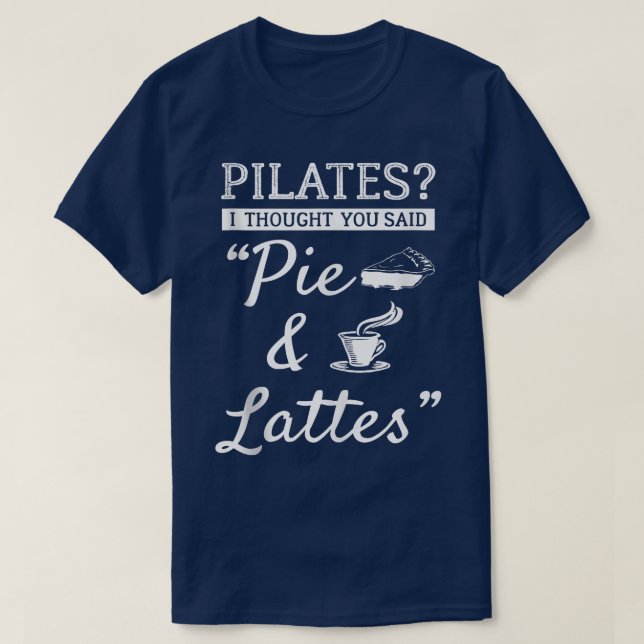 Comical Pilates dachte Design-Bekleidung  T-Shirt (Design vorne)