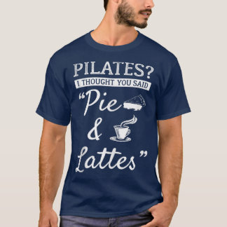 Comical Pilates dachte Design-Bekleidung T-Shirt