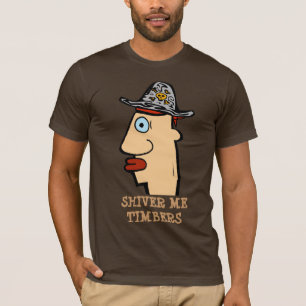 Comical Pirate, Text bearbeiten, Namen hinzufügen T-Shirt