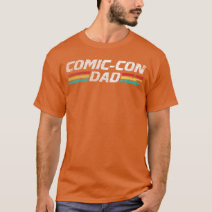 ComicCon Papa 80er Retro-Stil abgenutzt Familie T-Shirt