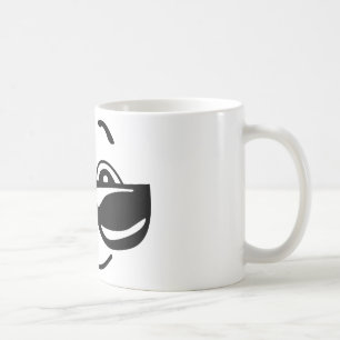 Comicen coole Emoticons Kaffeetasse