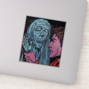 Comicen des Goldenen Horrors 40er Vintage Comice Aufkleber