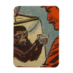 Comicen des Goldenen Horrors   70ER VINTAGE COMIC Magnet