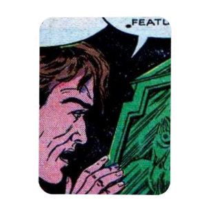 Comicen des Goldenen Horrors 90er Vintage Comice Magnet