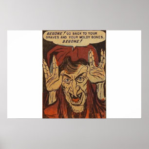 Comicen des Goldenen Horrors   Comic im goldenen Z Poster