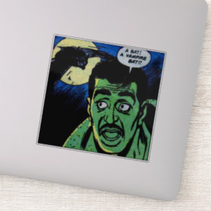 Comicen des Goldenen Horrors   Vintage Comicen der Aufkleber