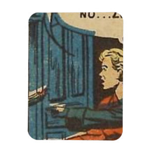 Comicen des Goldenen Horrors   Vintage Comicen der Magnet