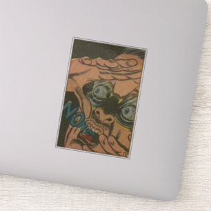 Comicen des Goldenen Zeitalters der 1970er Jahre   Aufkleber