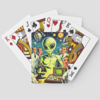Comicen für Vintage Alien Science Fiction