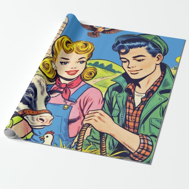 Comicen Geschenkpapier (Ungerollt)