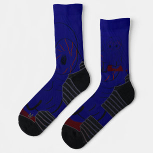 Comics-Charakter-Athletic-Socken Socken