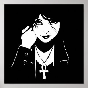 Comics Death Vertigo DC Sandman  Poster