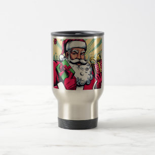 Comics-Santa/Weihnachten Reisebecher