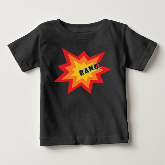 Comics-T-Shirt Baby T-shirt (Vorderseite)