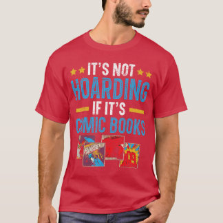 Comicsammler Comic Leser liest Comic Bücher f T-Shirt