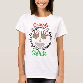 Comida Cultura Hispanic Kulturerbe Monat T - Shirt
