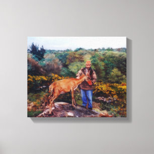 Comiendo/Comendo/Eating Leinwanddruck