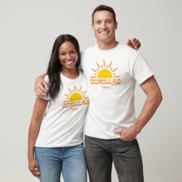 COMILLAS Spanien. Sonne T-Shirt
