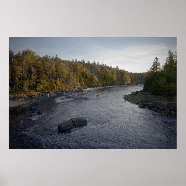 Comin' Rund um das Bend Fine Art Printing Poster (Vorne)