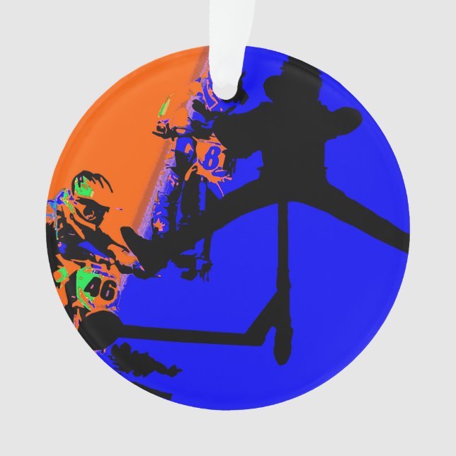 Comin' Through - Motox und Scooter Ornament (Vorderseite)