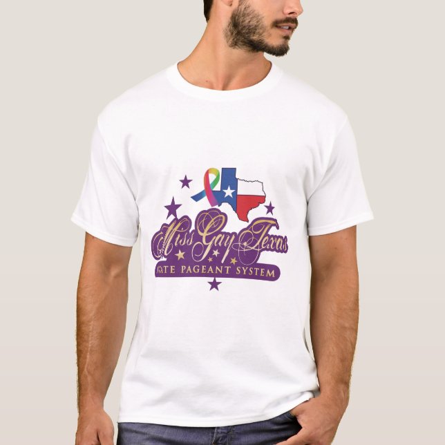 Coming Miss Gay Texas Staat Pageant System Shirt (Vorderseite)