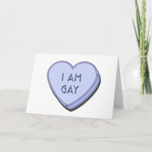 Coming Out Announcement Card Ankündigung