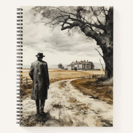 Coming Zuhause Bullet Line Notebook Notizbuch