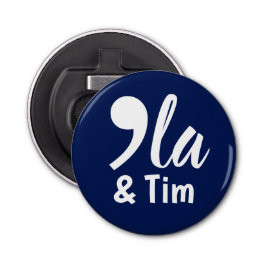 Comma Kamala und Tim 2024 Flaschenöffner