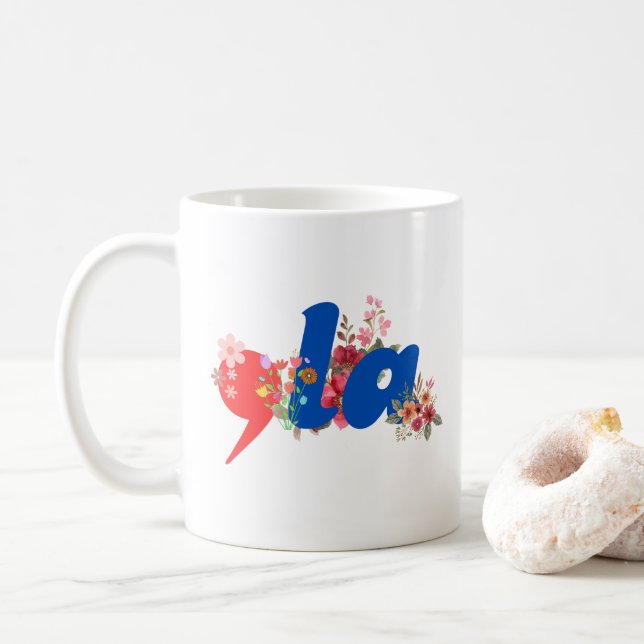 Comma la Blume Kaffeetasse (Mit Donut)