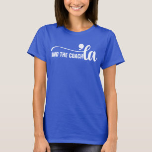 Comma la & Coach   Kamala Harris Coach Blue T-Shirt