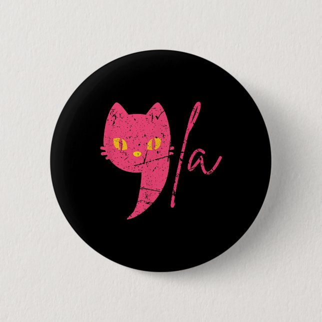 Comma La Harris 2024 W 2024 Vote Harris Waltz Button (Vorderseite)